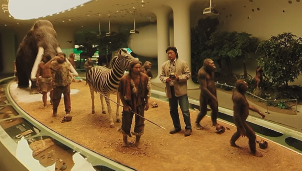 전곡선사박물관 VR 속 구석기시대의 모습. 전곡선사박물관 제공