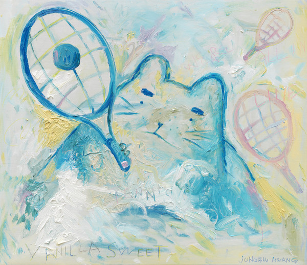 황정빈, Vanilla Swing, 2022, Oil on canvas, 45.5x53