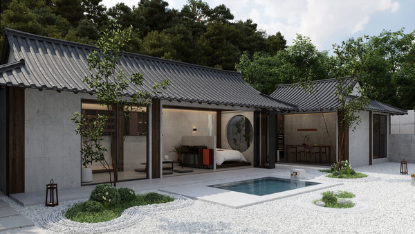 ▲사진: 낭만농객의 첫 번째 공유별장 이미지. 출처: 낭만농객