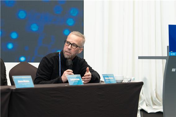 ▲독일 쾰른 응용과학대학교 게임디자인학과 마커스 윔커 교수