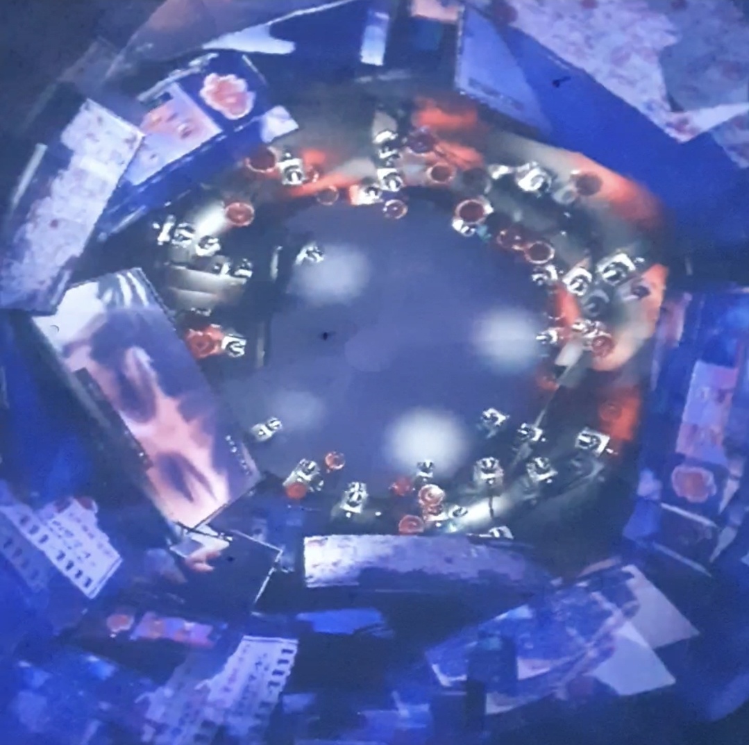 ▲헝가리 부다페스트 Fulldome에서 360 뮤직비디오 상영 작품모습