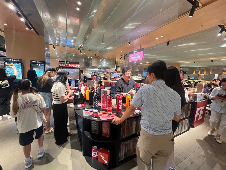 ▲사진: 광주롯데백화점 팝업스토어 출처: 세이프라이프