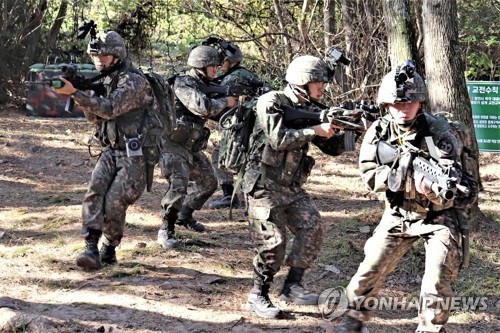 ▲육군 '대침투 종합훈련' 모습[연합뉴스 자료사진]