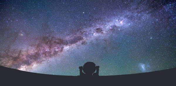 ▲천체투영관 가상우주 체험 모습.  사진:연합뉴스